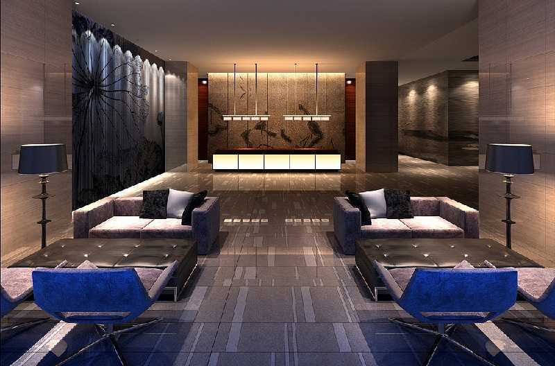 成都星級賓館裝修設計，福林賓館設計案例
