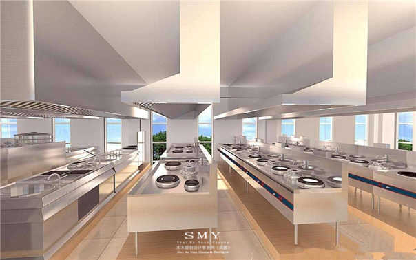 酒店設計廚房面積