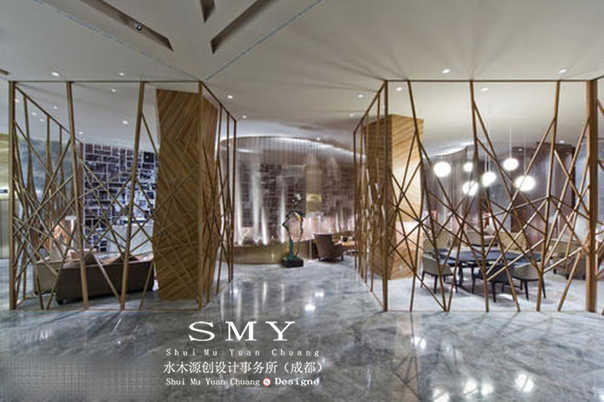 峨眉山精品酒店設計之大堂的裝飾設計表現形式