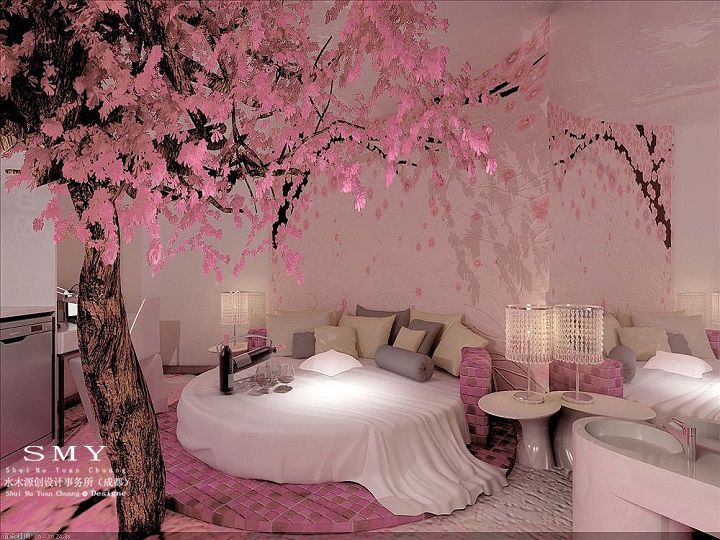 綿陽情侶酒店主題設計方案-水木源創設計（SMY）