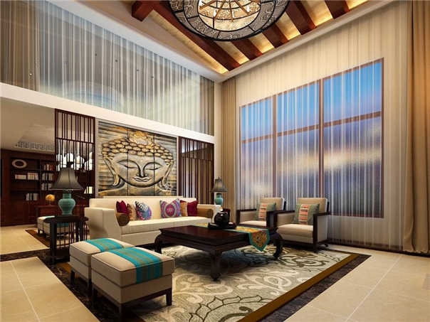 國外東南亞風格五星級酒店設計效果圖片二