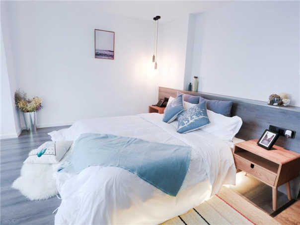 北歐風格酒店設計主題顏色：黑、白