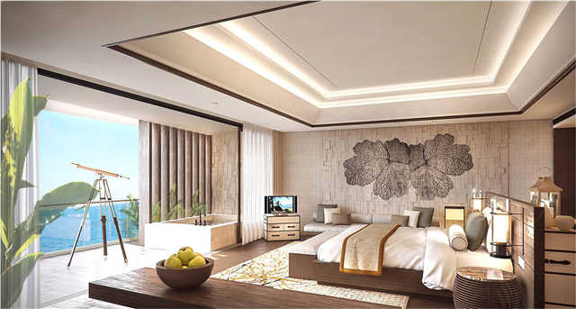 精品酒店客房設計效果圖片一