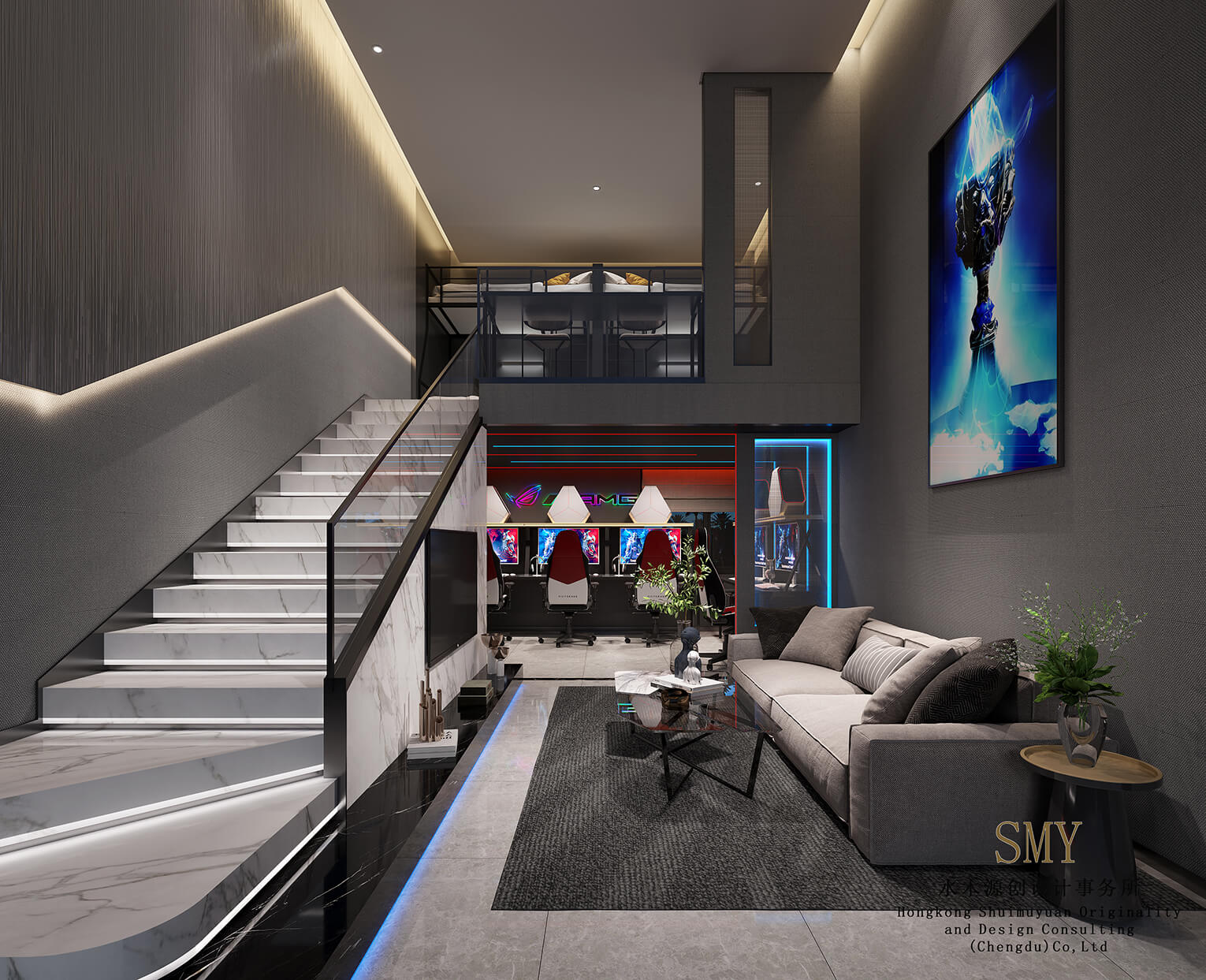 酒店電競客房設(shè)計(jì)