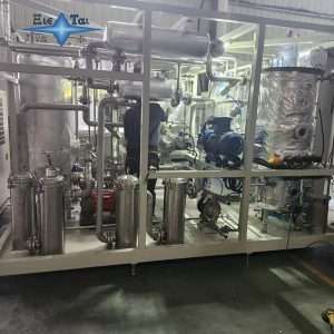 單工位碳氫噴淋干燥真空設備